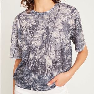 Luciano Cropped Cat Tee 3